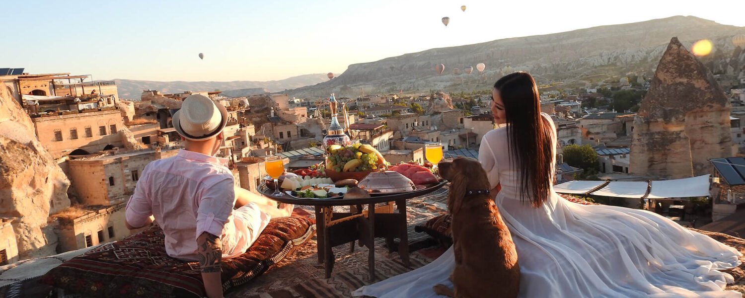 Watch Cappadocia hot air balloons