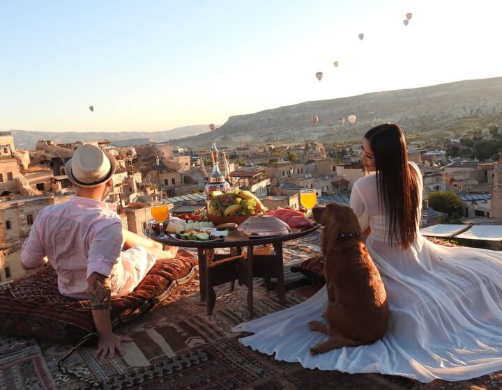 Watch Cappadocia hot air balloons